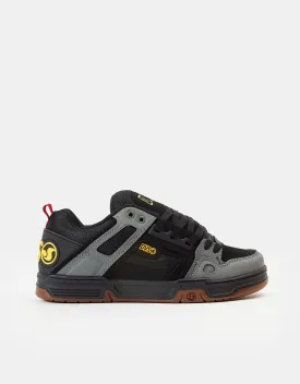 DVS Comanche Skate Shoes - Black/Charcoal/Gum Nubuck