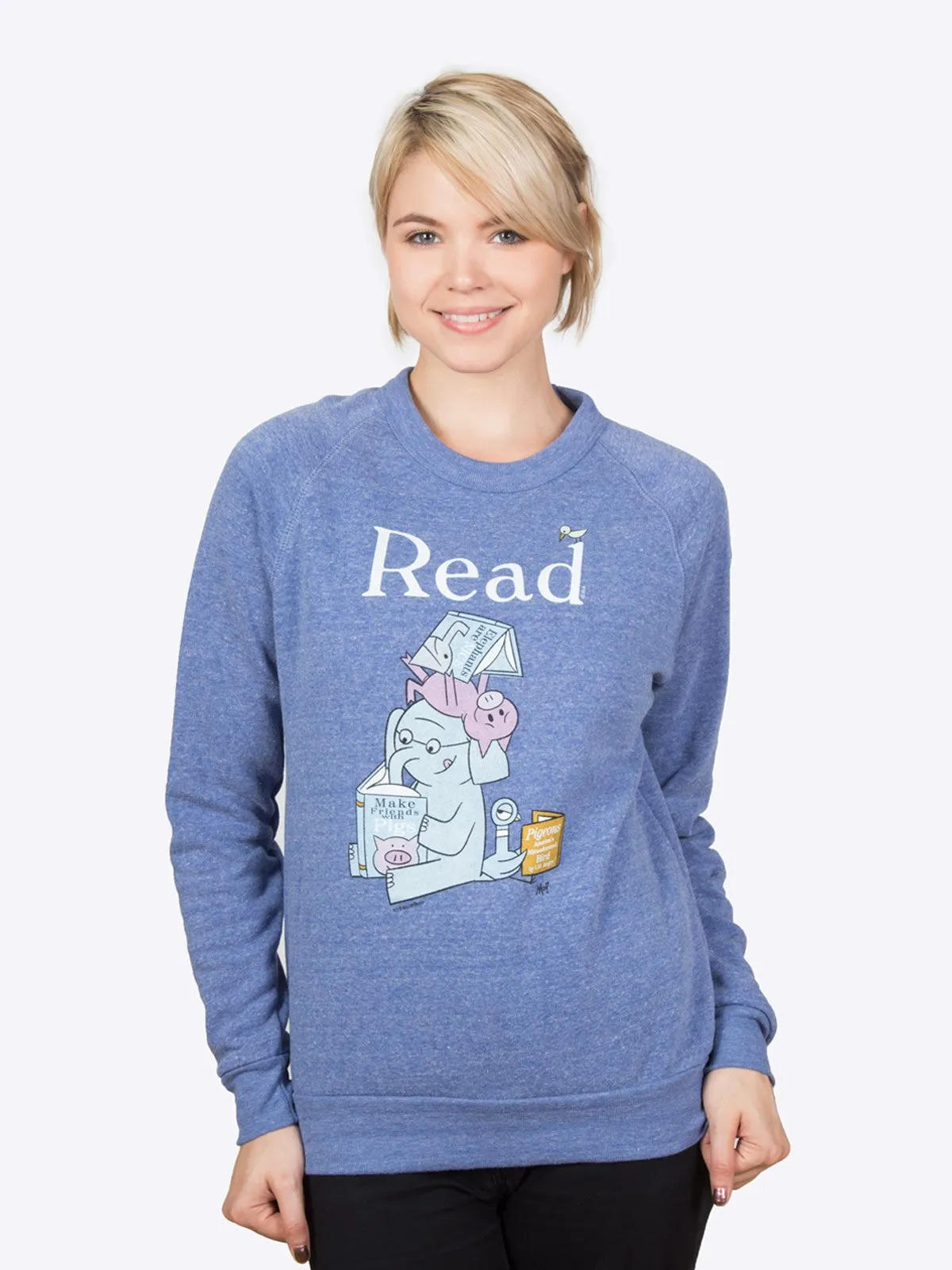 ELEPHANT & PIGGIE Read unisex sweatshirt