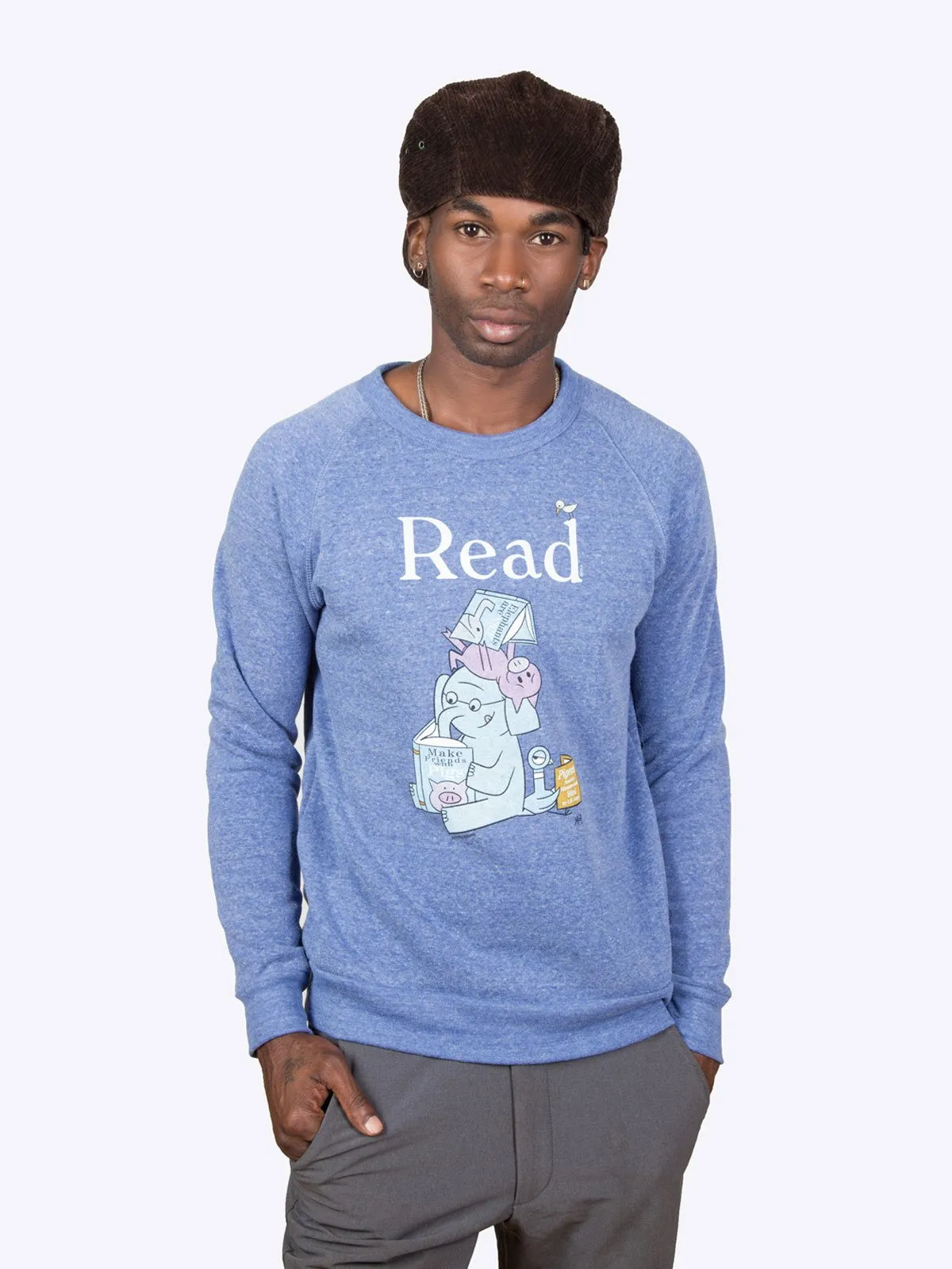 ELEPHANT & PIGGIE Read unisex sweatshirt