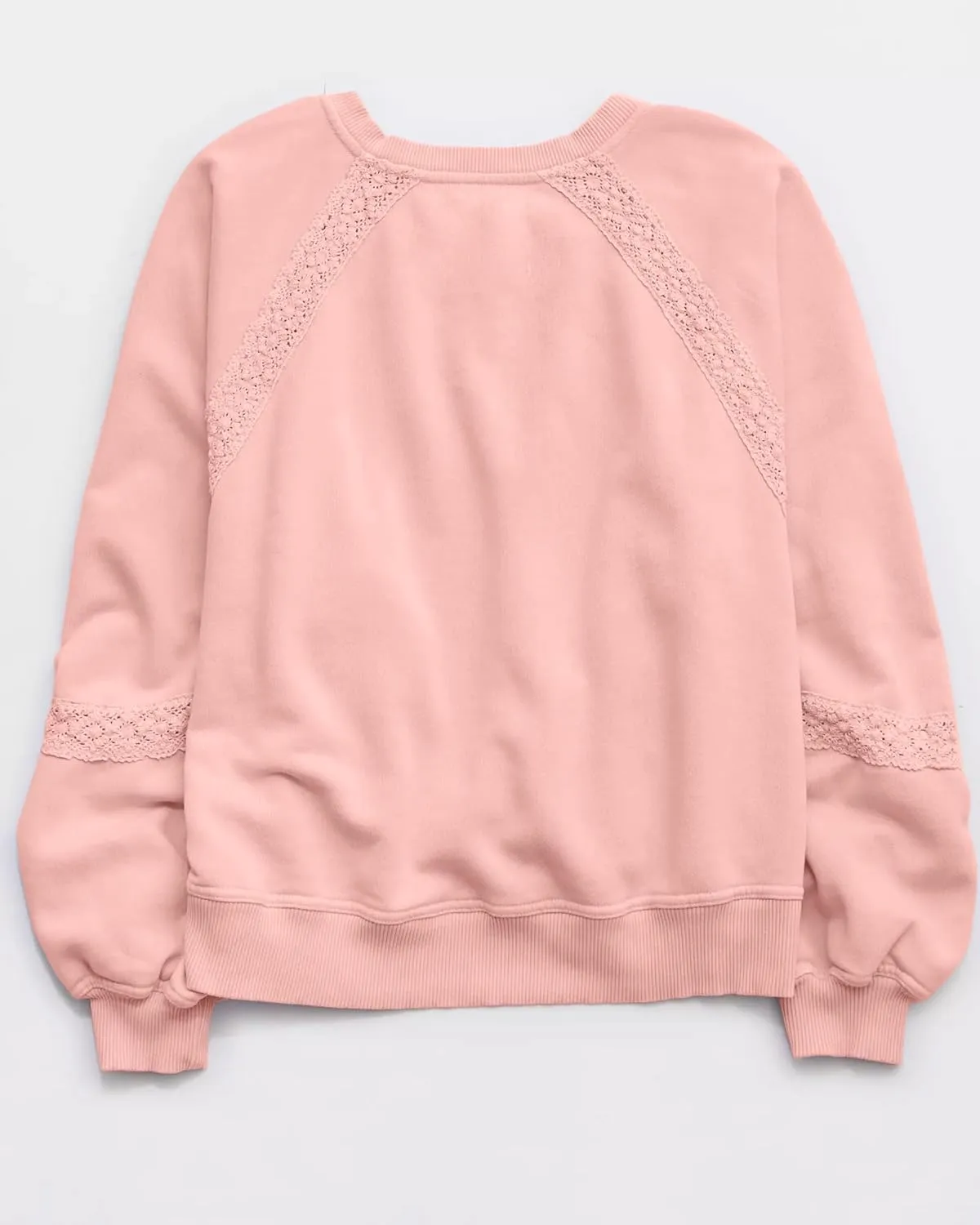 Gacaky Sweatshirt for Women Oversized Fleece Embroidered Crochet Hoodies Cropped Pullover Tops Fall Fashion Outfits Clothes