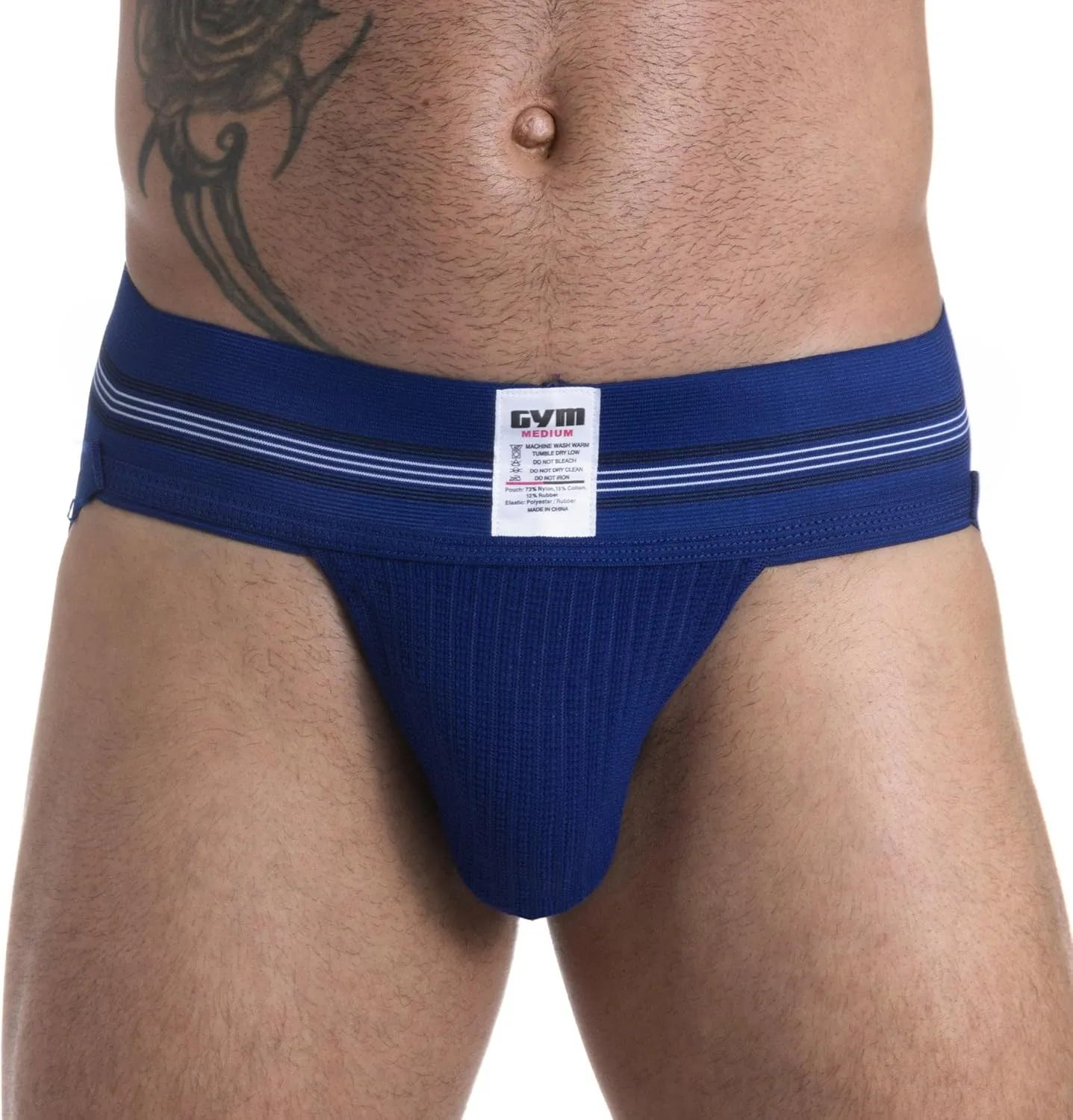 GYM mens 3" Wide Band Classic Athletic Supporter