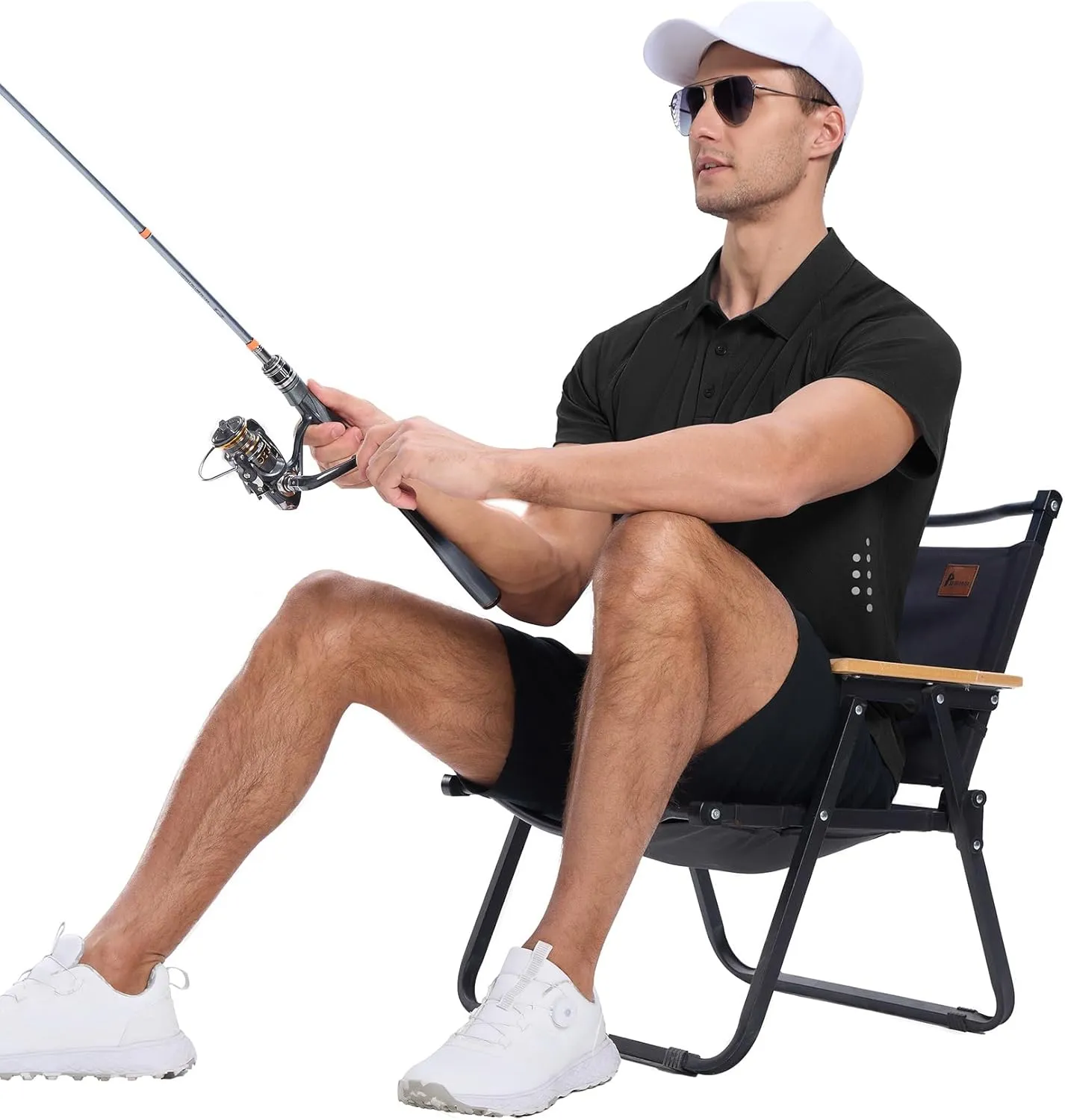 JACKETOWN 3 Pack Mens Polo Shirts Short Sleeve Golf Shirt Performance Moisture-Wicking Athletic Casual Collared Shirts