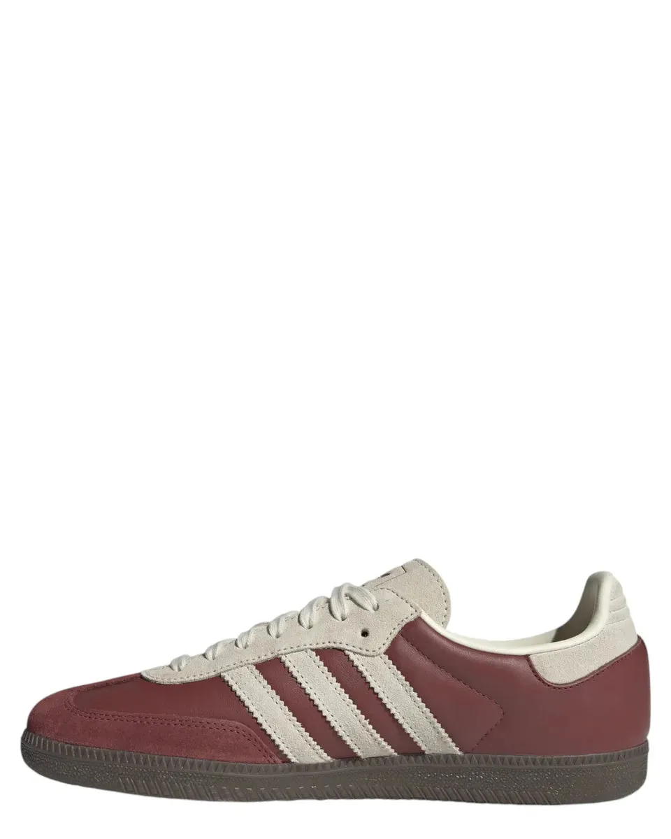 Samba OG in Pelle e Camoscio con Stile Preppy