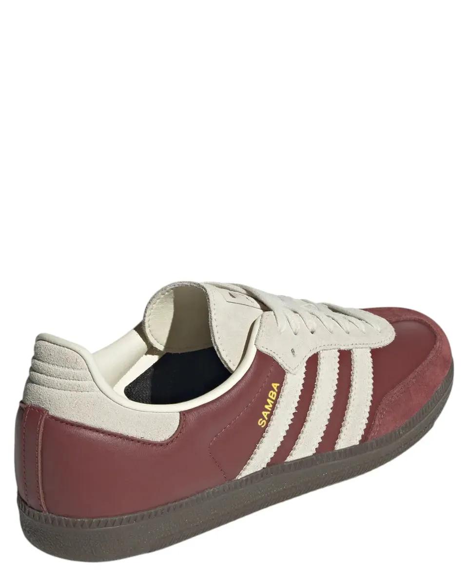 Samba OG in Pelle e Camoscio con Stile Preppy