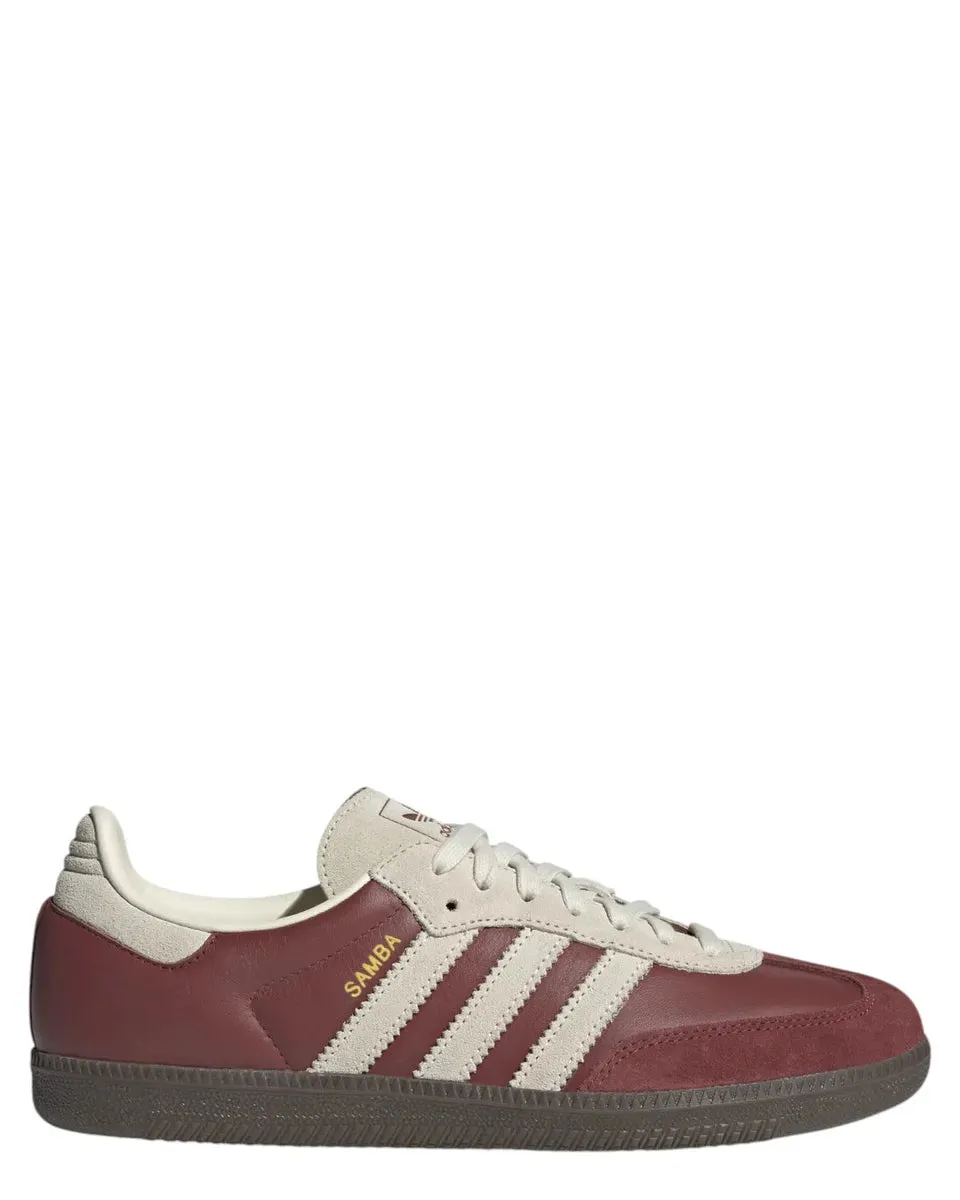 Samba OG in Pelle e Camoscio con Stile Preppy