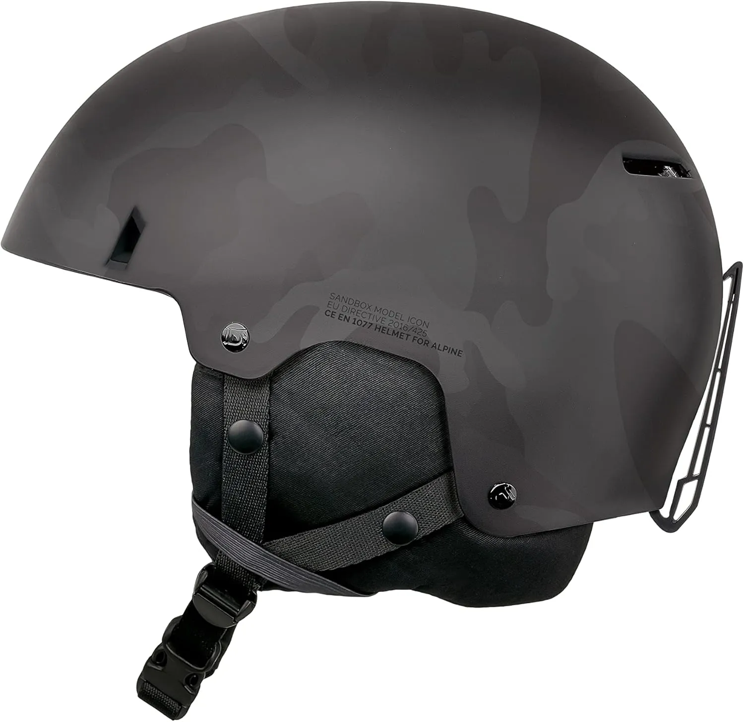 Sandbox Matte Icon Snow Helmet