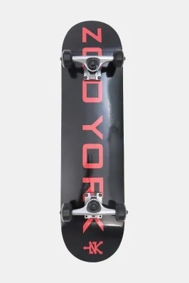 Skateboard imprimé logo rouge Zoo York 7.75"