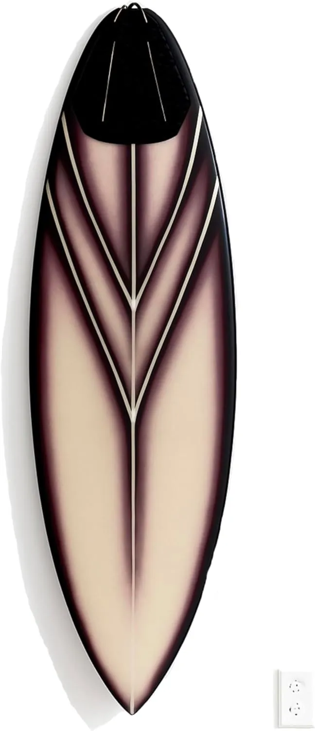  Vertical Surfboard Rack, Hang Surfboard by Fin, Mount Surfboard by Fin, Vertical Surfboard Mount by Fin, Futures, FCS2, Indoor Surfboard Wall Decor, Surfboard Display